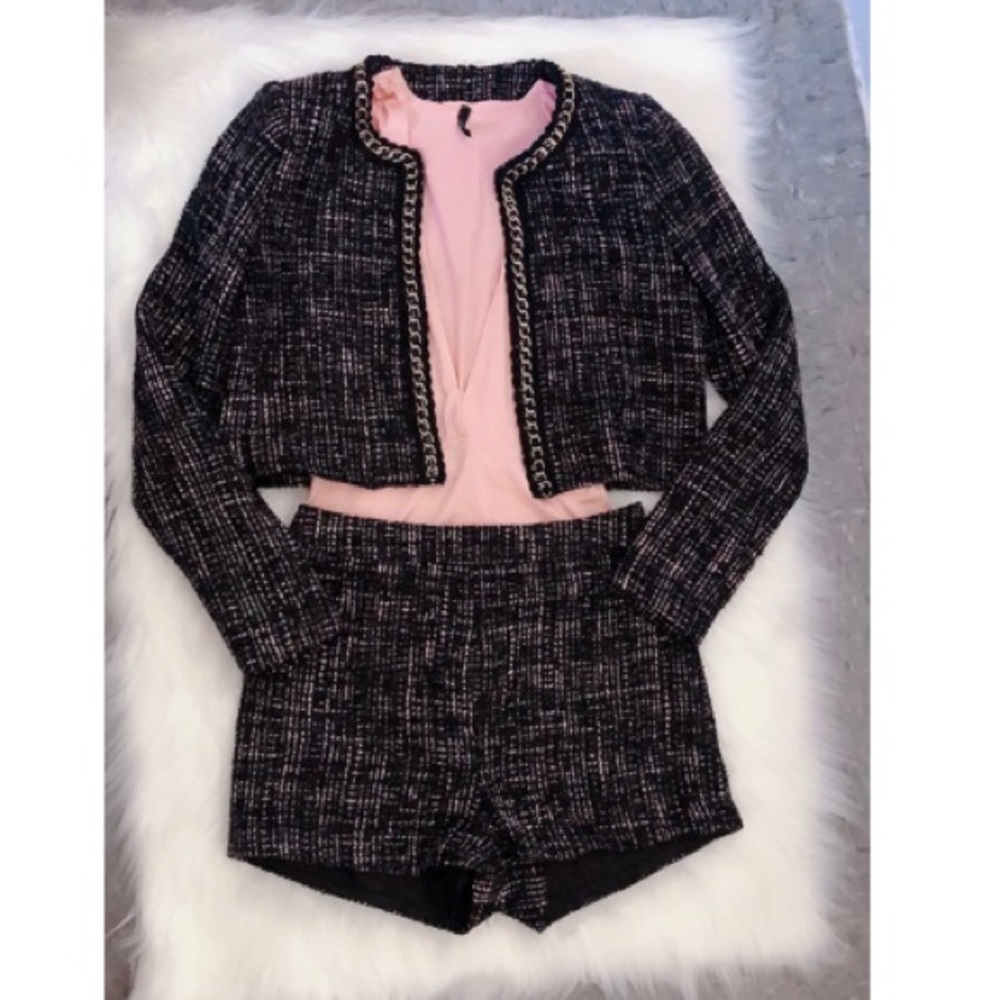 Set of short and jacket (bodysuit is apart)